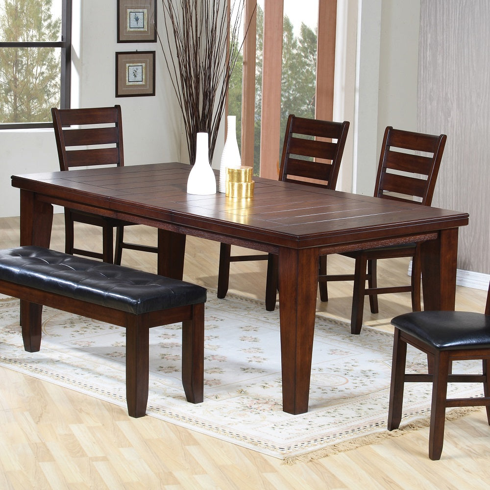 Urbana Cherry Finish Dining Table