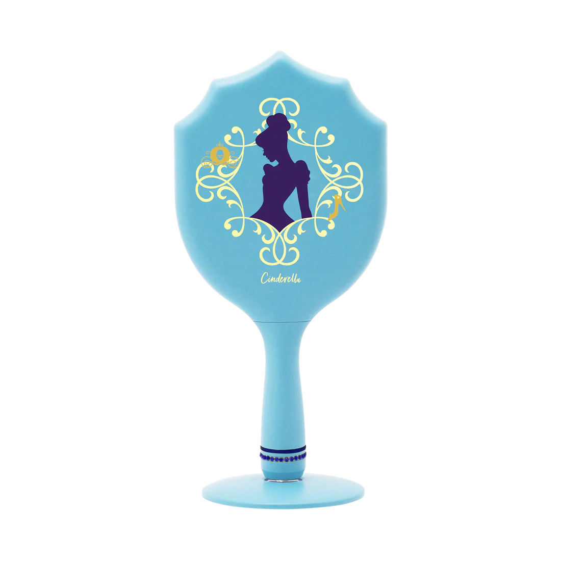 Cinderella LED Handheld Makeup Mirror With Standing Base