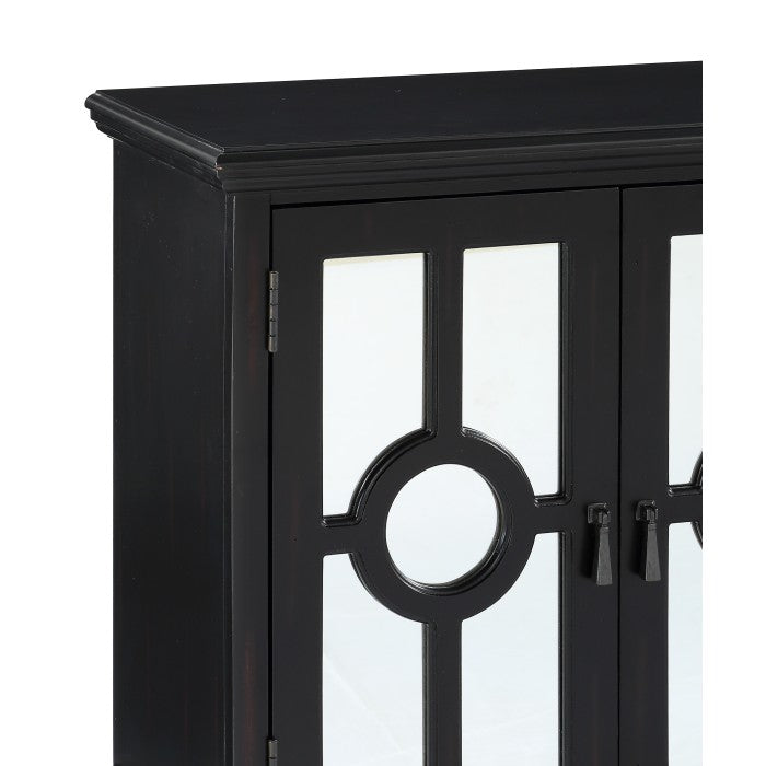 Poppy Antique Black Accent Chest