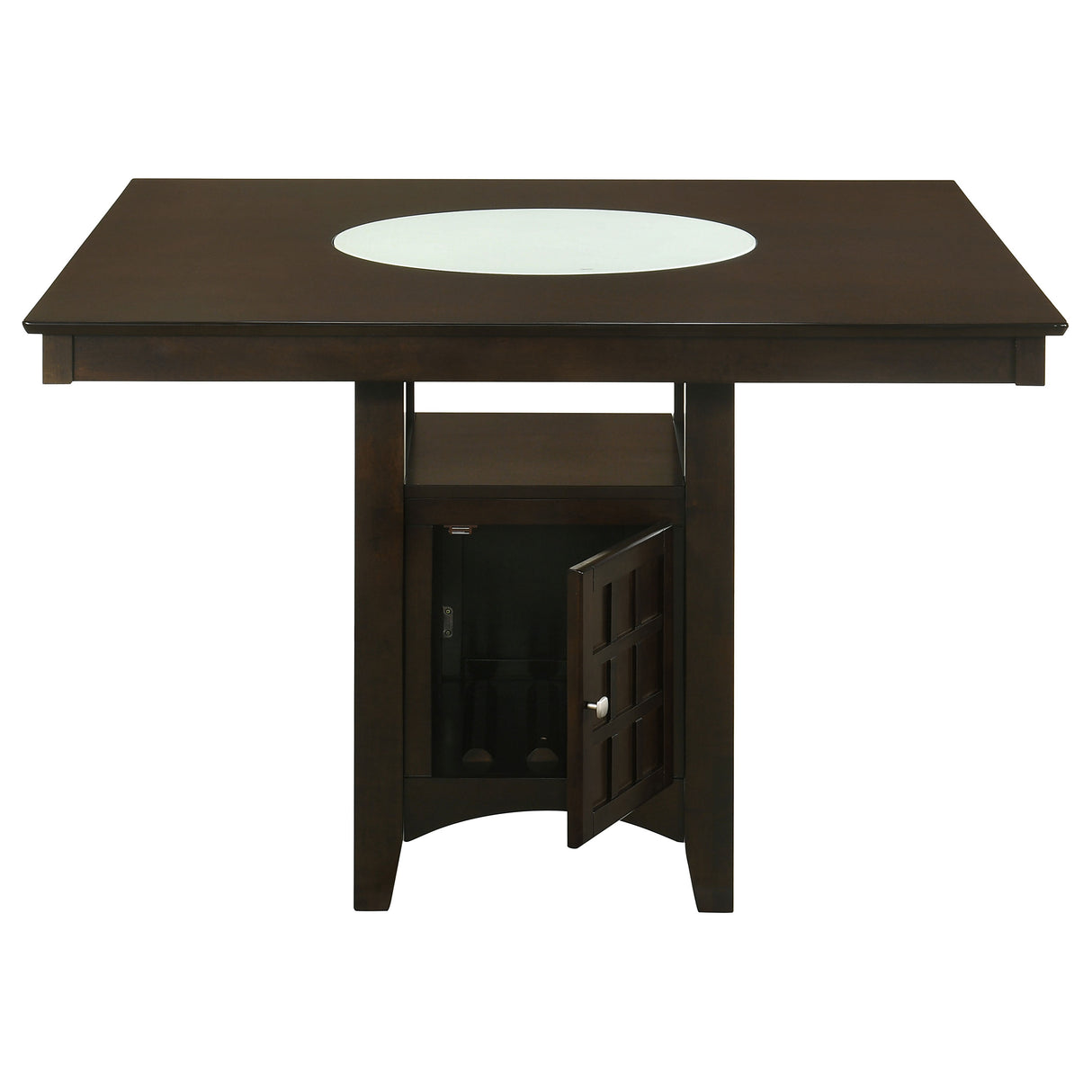 Gabriel Cappuccino 52-Inch Counter Height Dining Table