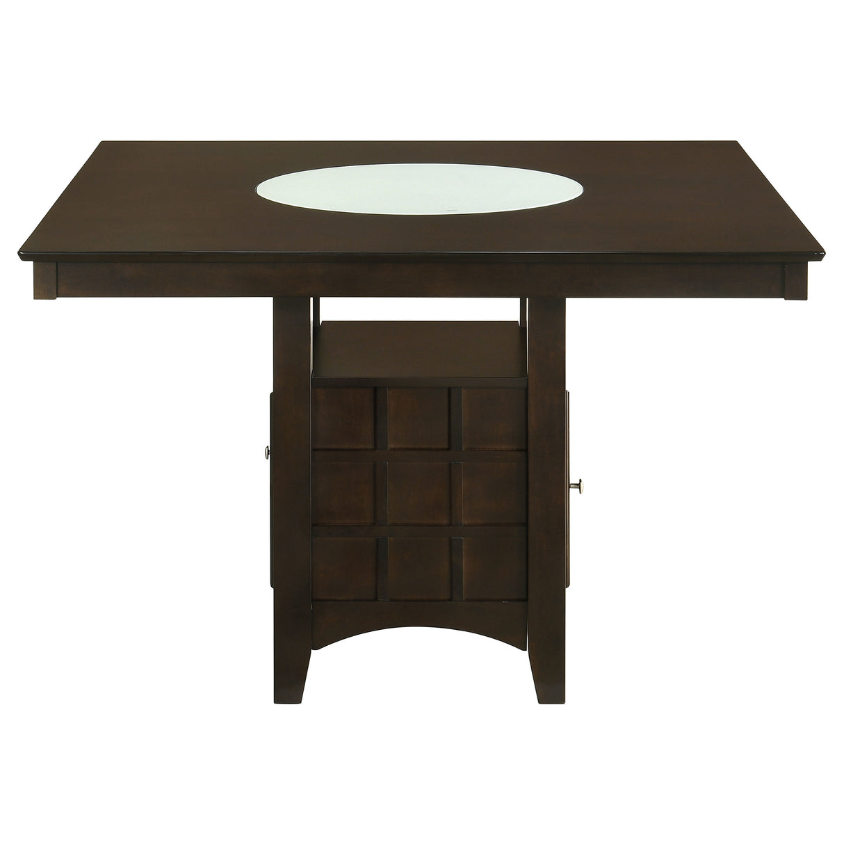 Gabriel Cappuccino 52-Inch Counter Height Dining Table