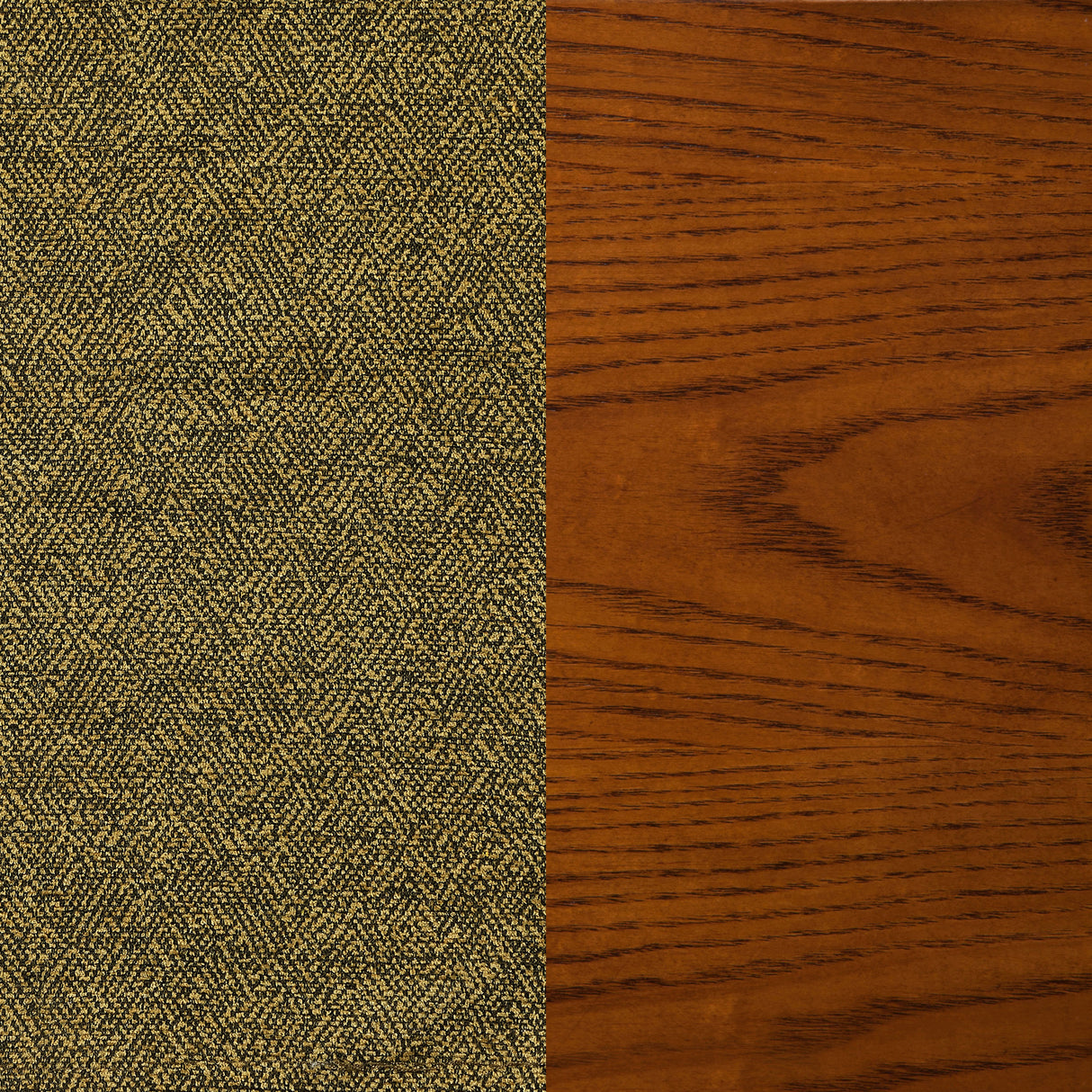 Mitchell Upholstered Game Chair Olive-Brown And Amber