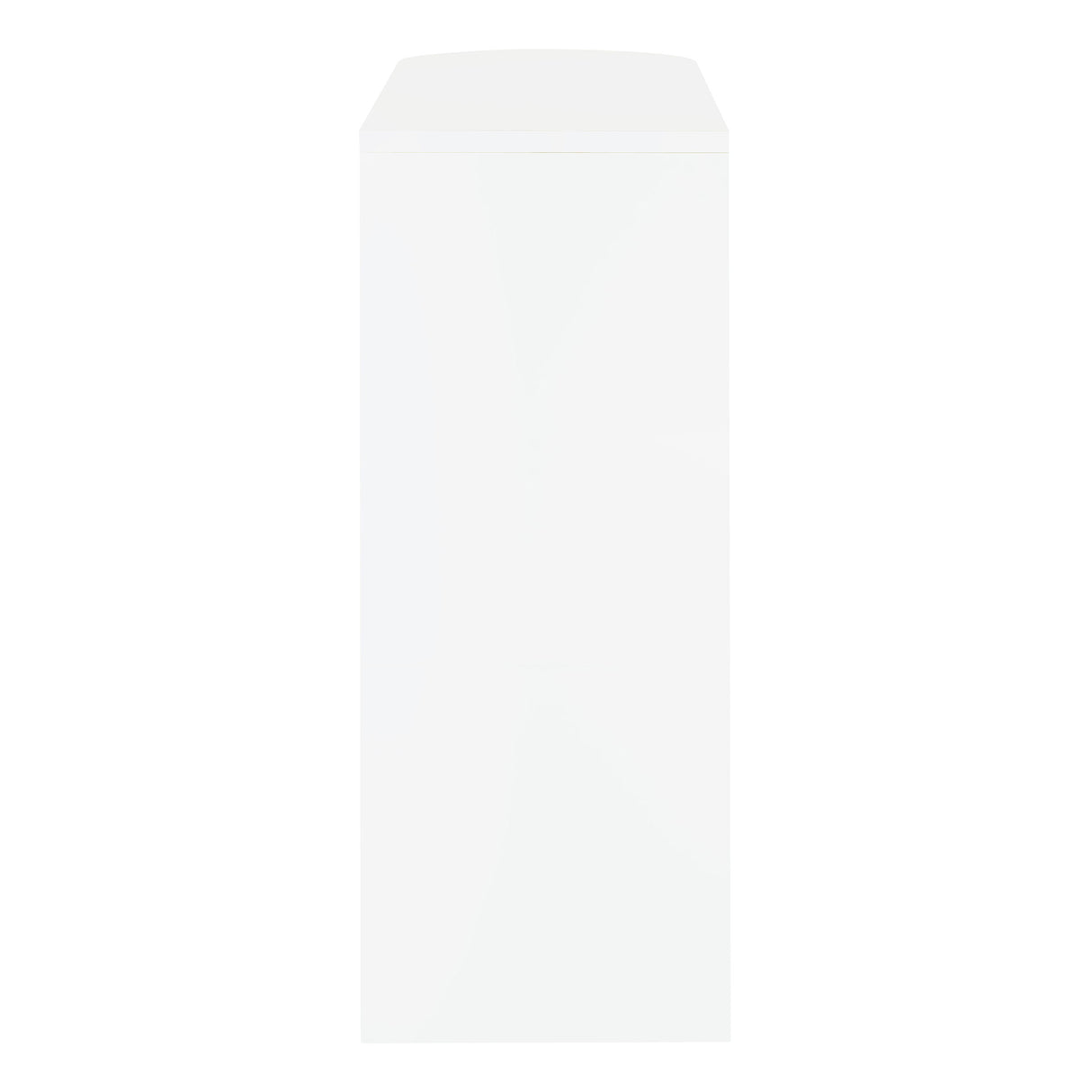 Adolfo 3-Tier Bar Table Glossy White And Clear