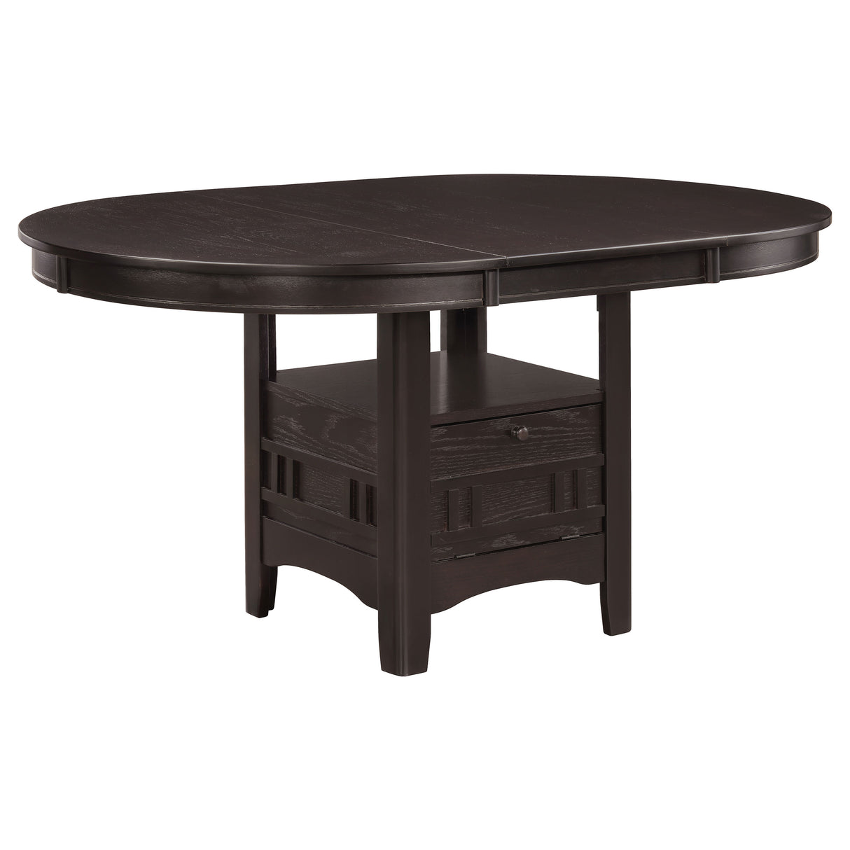 Lavon Dining Table With Storage Espresso