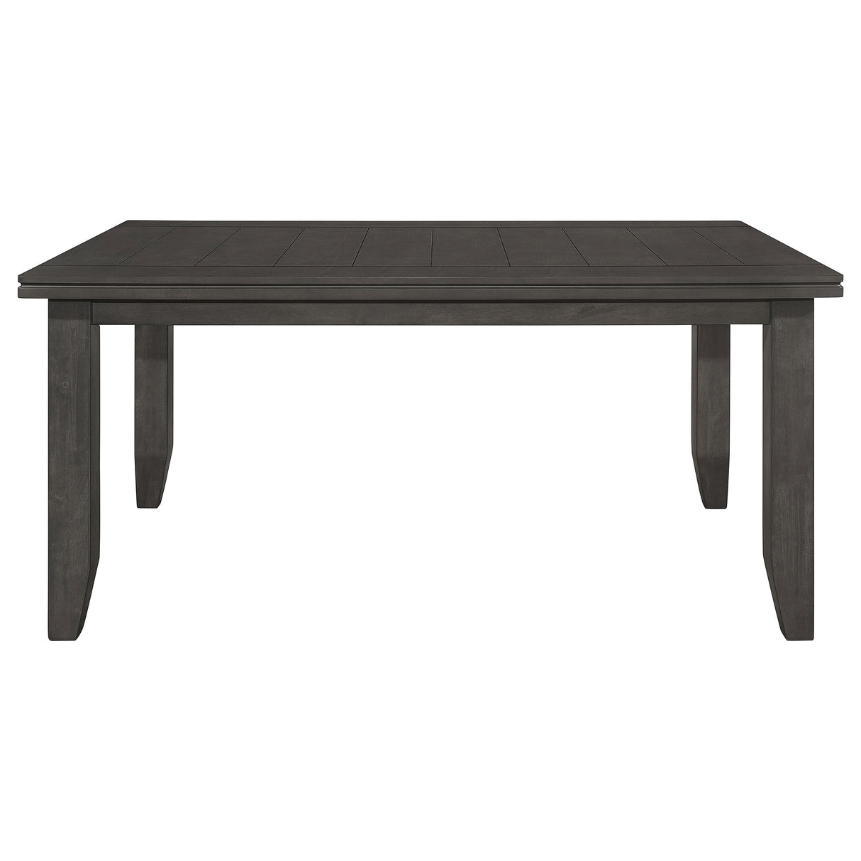 Dalila Dark Grey 5-Piece Rectangular Dining Table Set