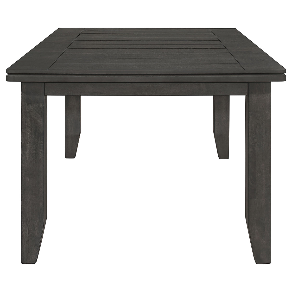 Dalila Dark Grey 5-Piece Rectangular Dining Table Set