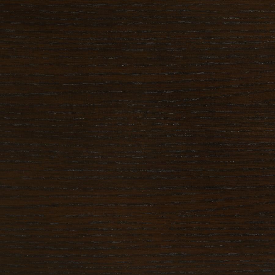 Dalila Ladder Back Side Chairs Cappuccino And Black (Set Of 2)