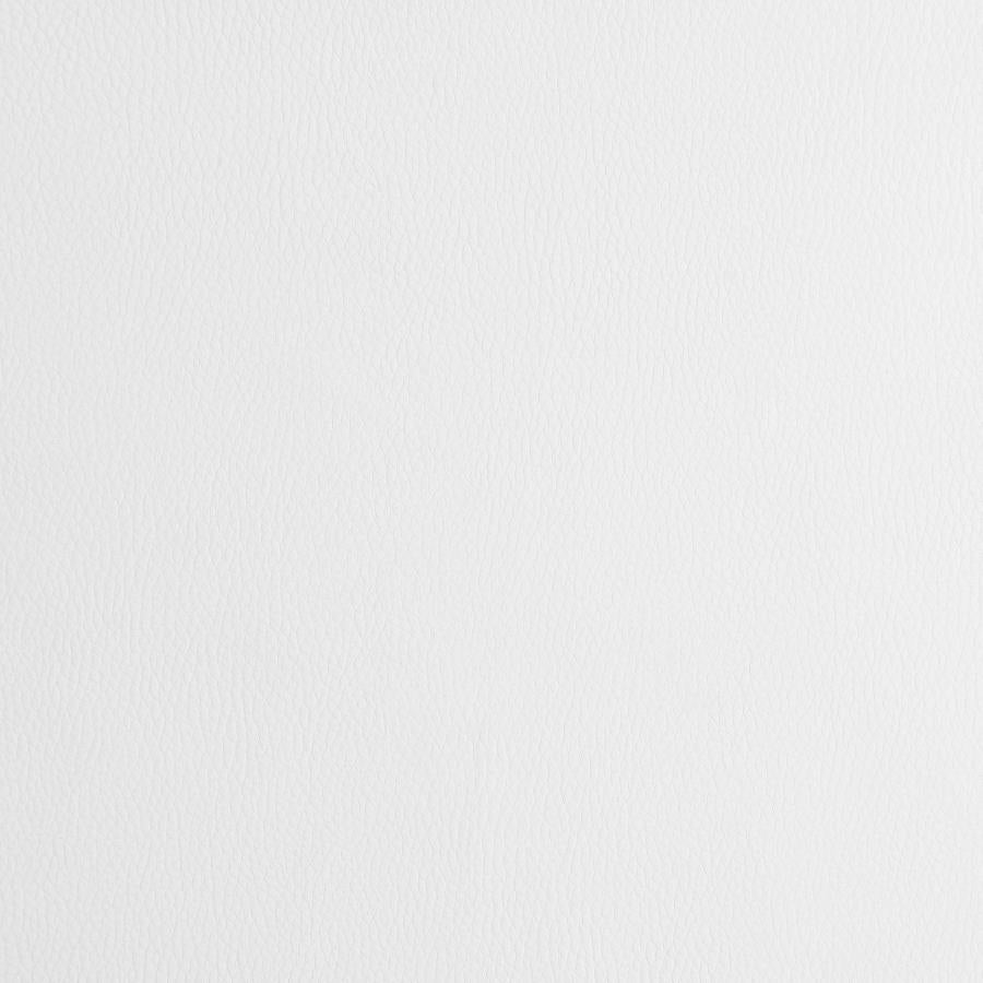 Juniper Armless Dining Chairs White And Chrome (Set Of 2)