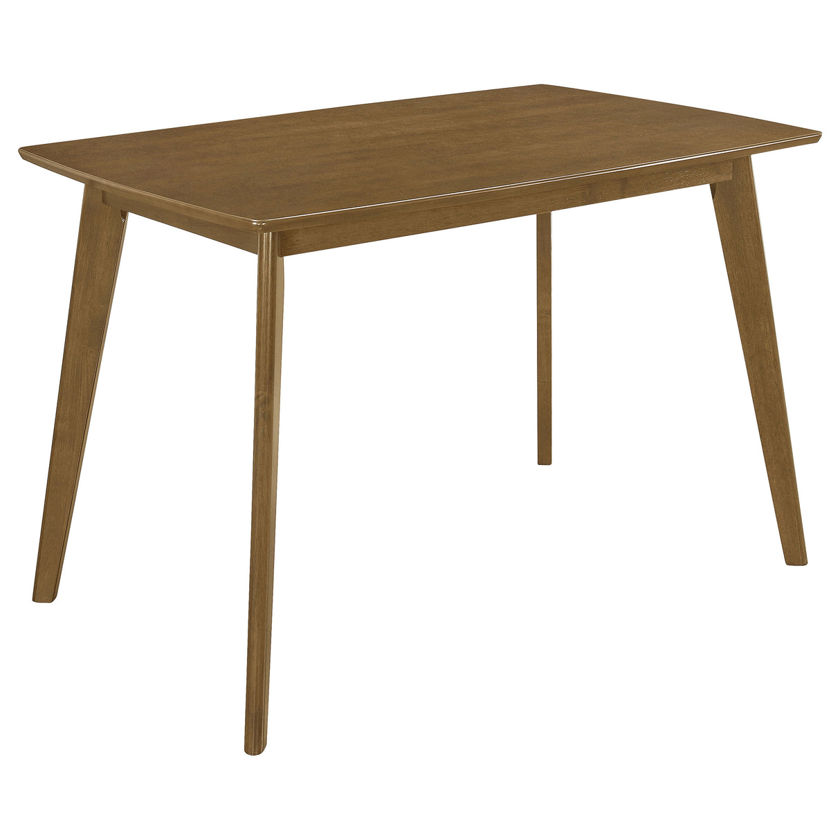 Kersey Dining Table With Angled Legs Chestnut