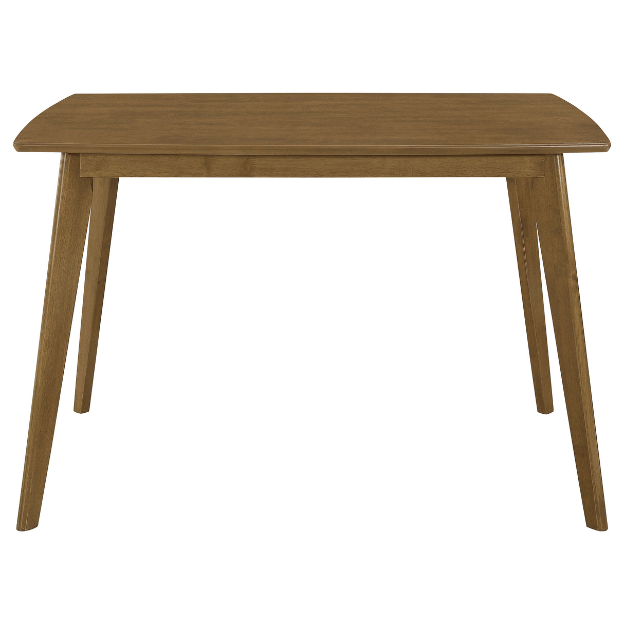 Kersey Dining Table With Angled Legs Chestnut