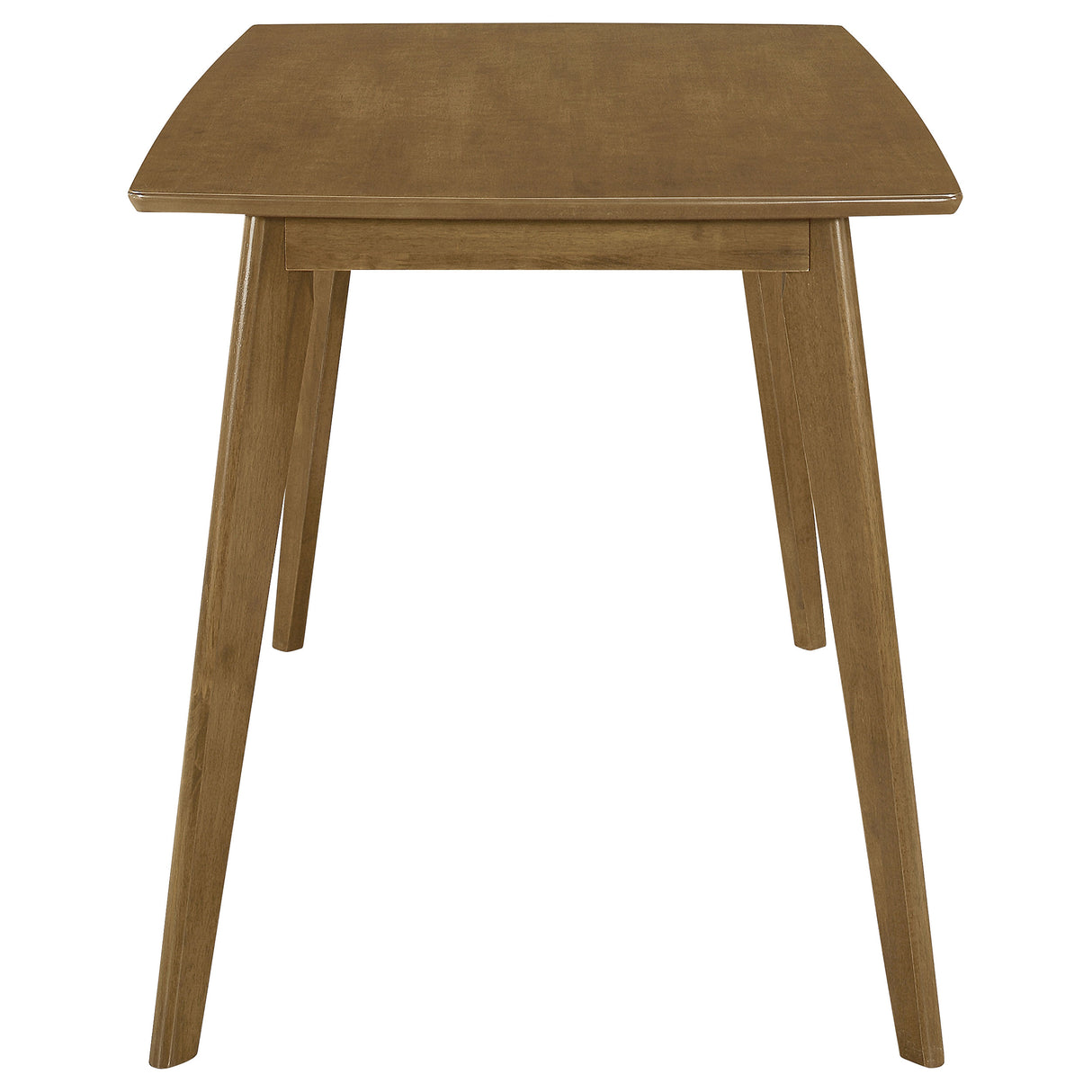 Kersey Dining Table With Angled Legs Chestnut