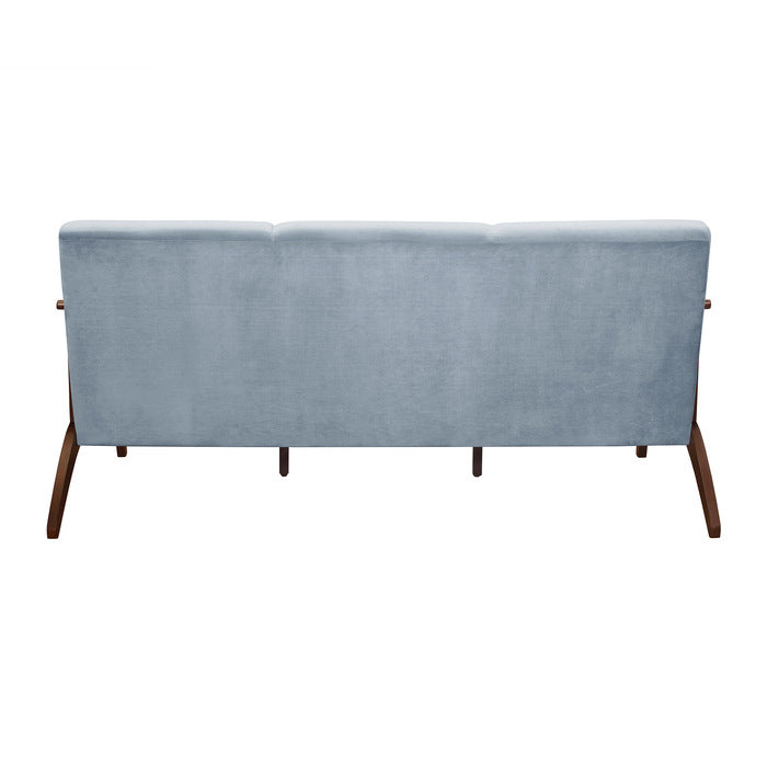 Carlson Blue Gray Sofa
