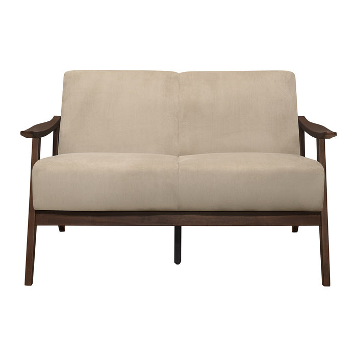 Carlson Brown Loveseat