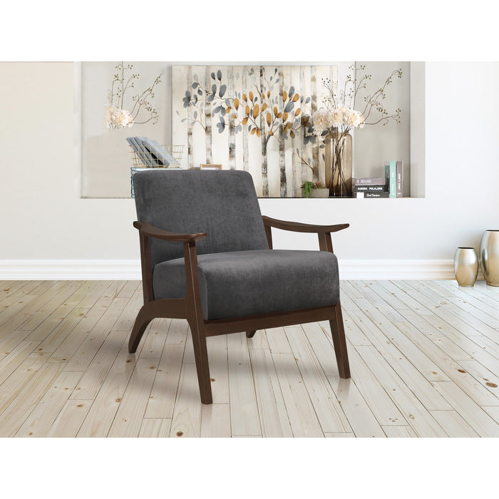 Carlson Dark Gray Accent Chair