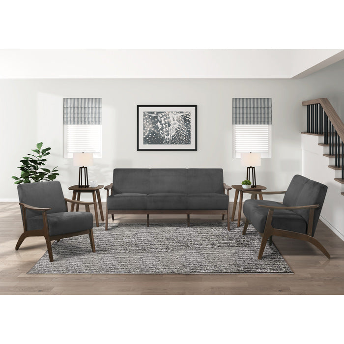 Carlson Dark Gray Accent Chair