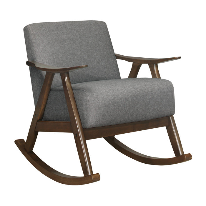 Waithe Gray Rocking Chair