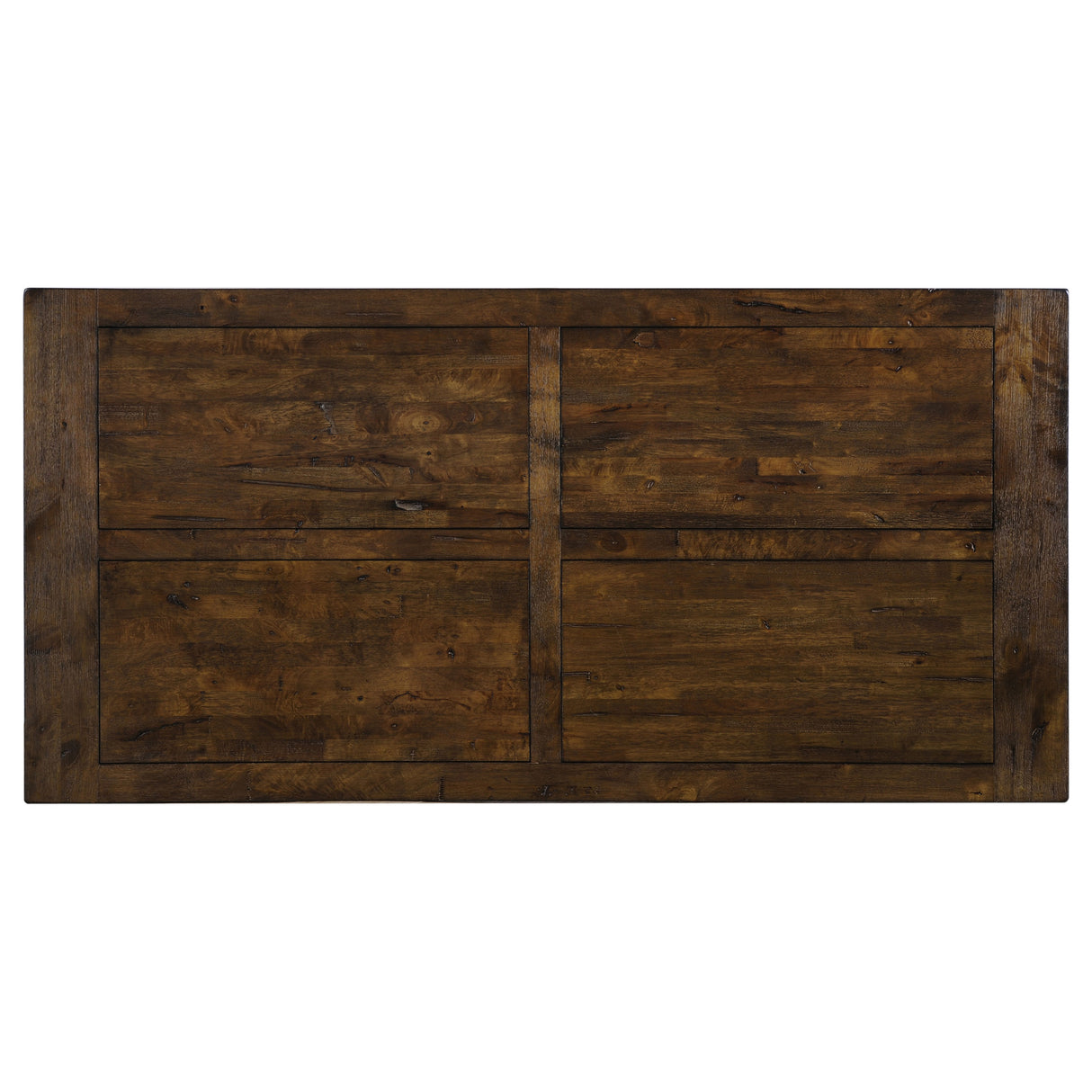 Coleman Rustic Golden Brown 5-Piece Rectangular Dining Set