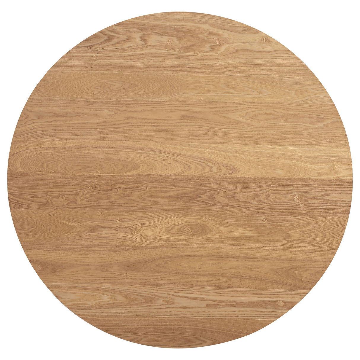 Bradbury Natural Round 48-Inch Wood Top Dining Table