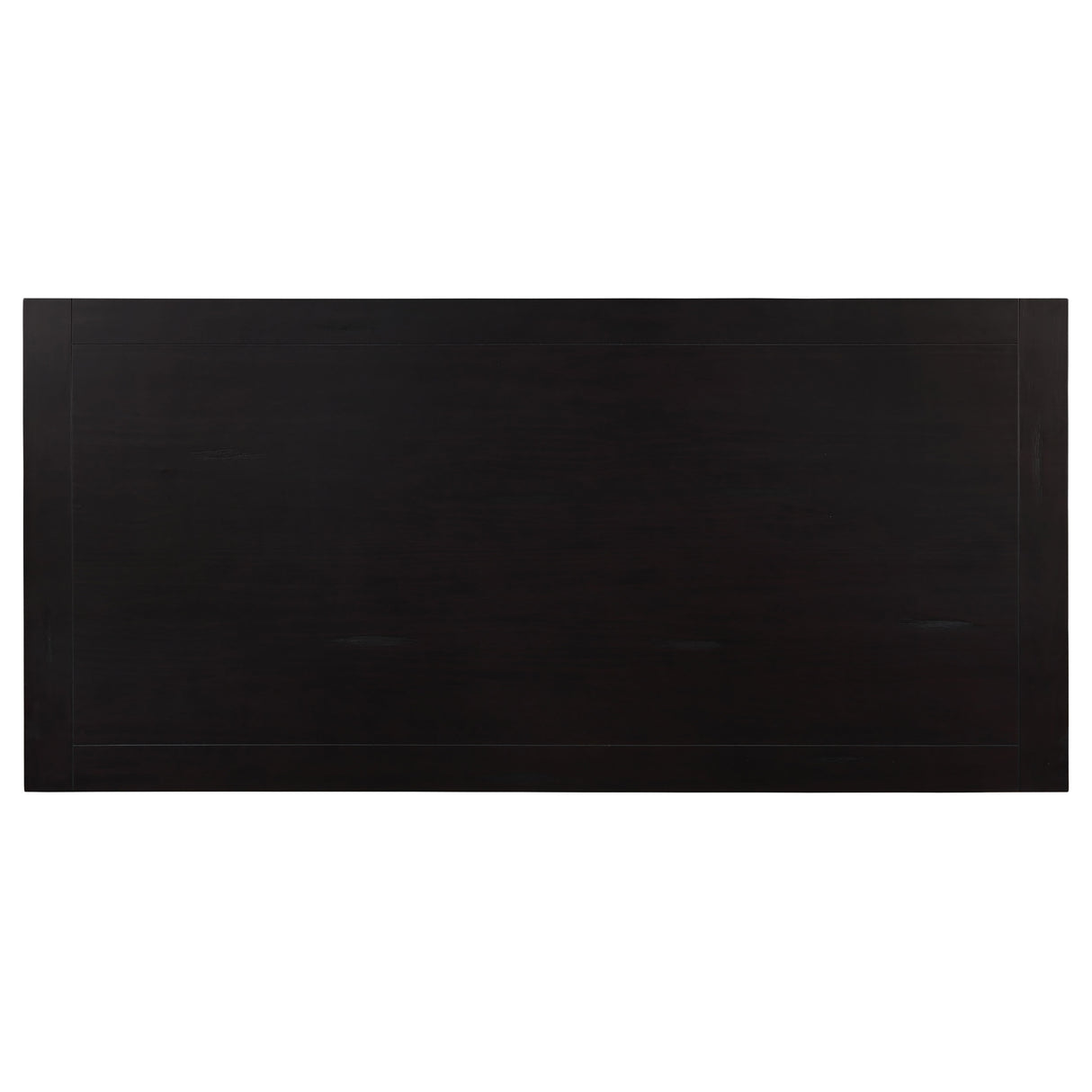 Parkins Rustic Espresso / Beige 7-Piece Rectangular Dining Table Set