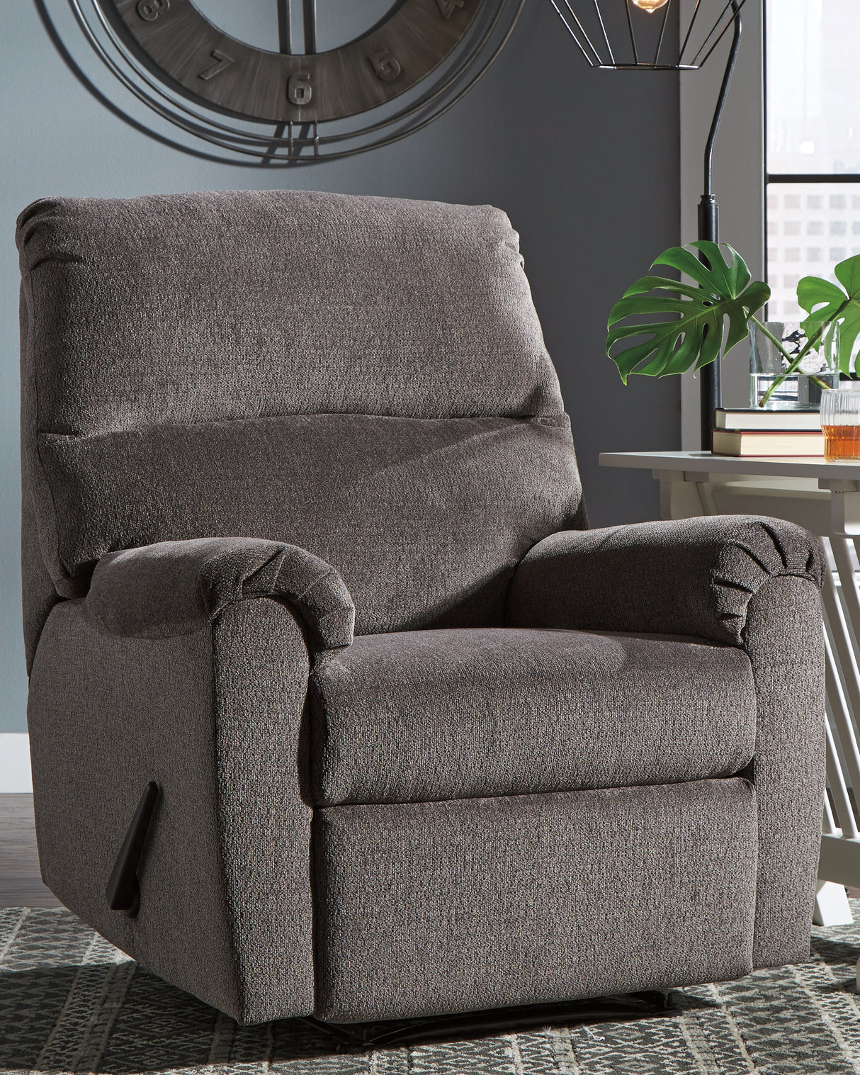 Nerviano Gray Recliner