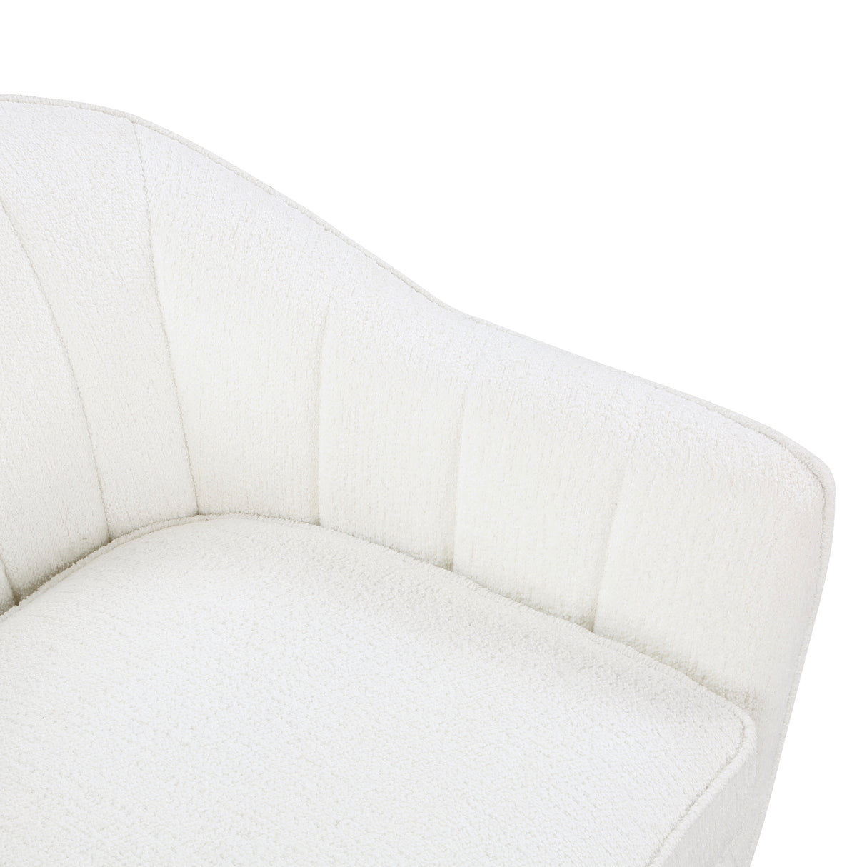 Cutler White Accent Chair