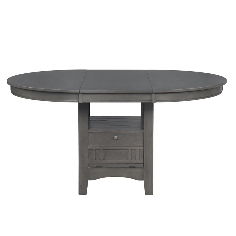 Lavon Dining Table With Storage Medium Grey
