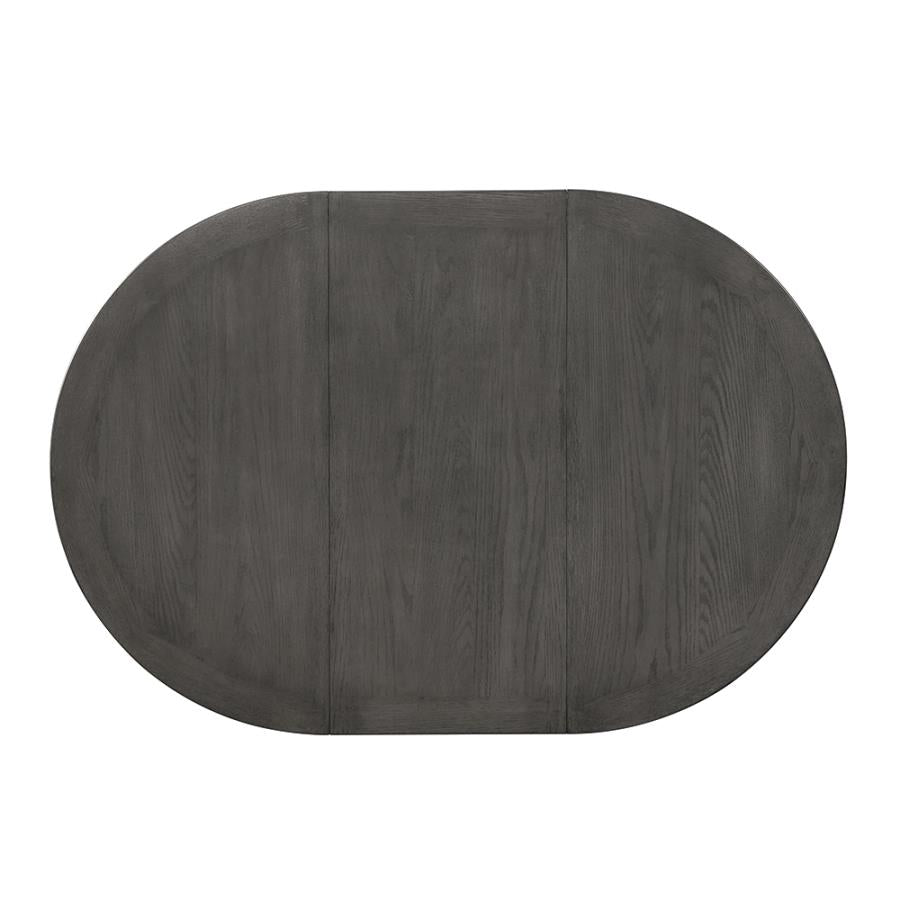 Lavon Dining Table With Storage Medium Grey