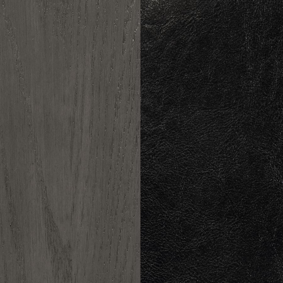 Lavon Padded Dining Side Chairs Espresso And Medium Grey (Set Of 2)