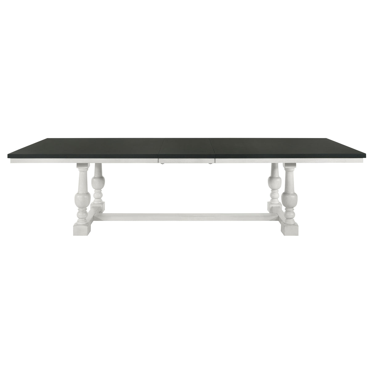 Aventine Vintage Charcoal 112-Inch Extension Dining Table