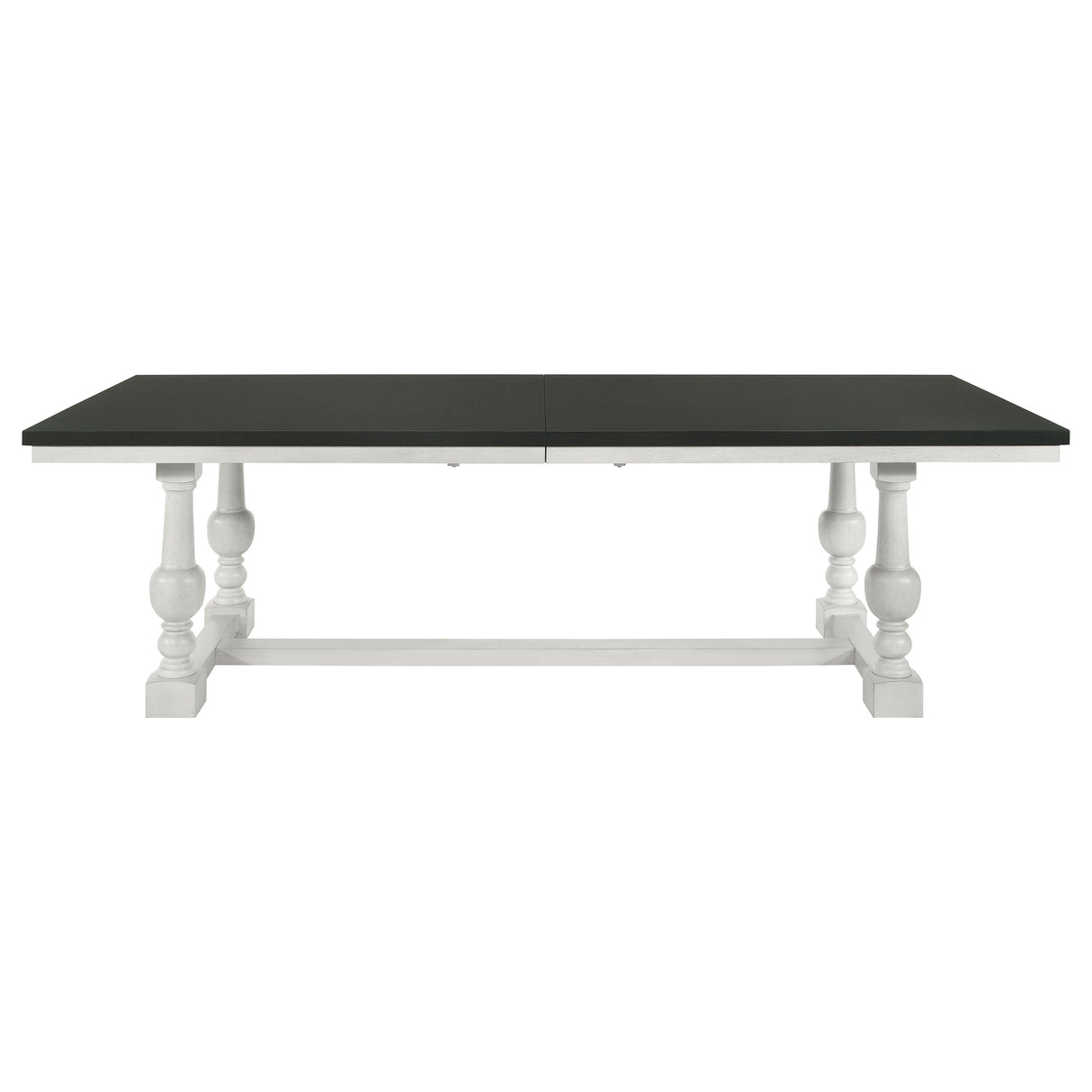 Aventine Vintage Charcoal 112-Inch Extension Dining Table