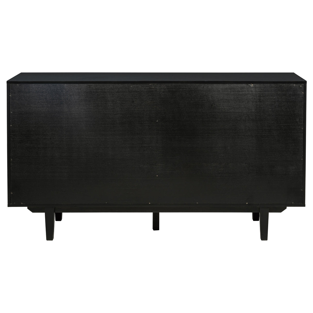 Middleton 4-door Sideboard Server with Dual Drawers Black