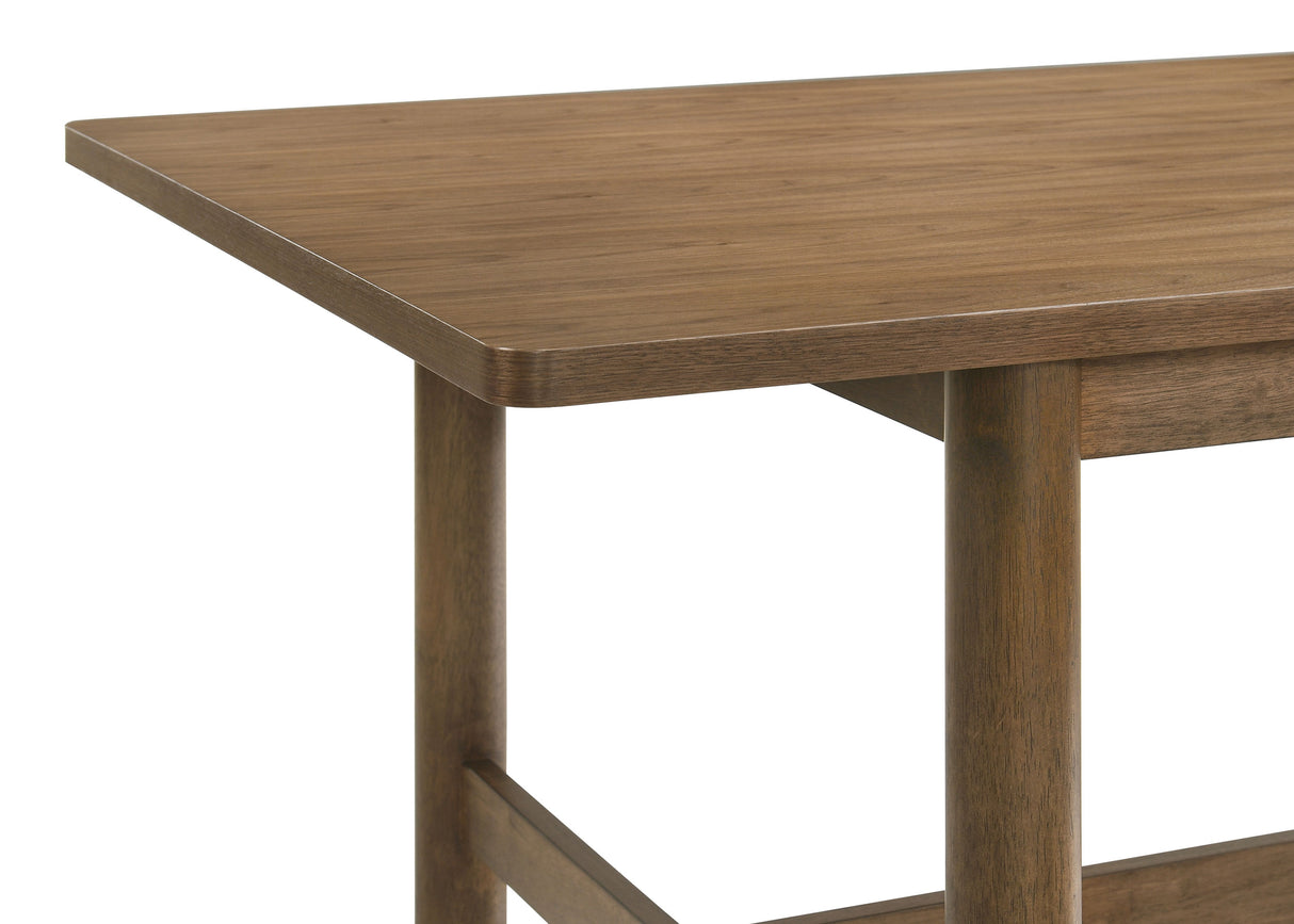 Biltmore Walnut 71-Inch Rectangular Wood Dining Table
