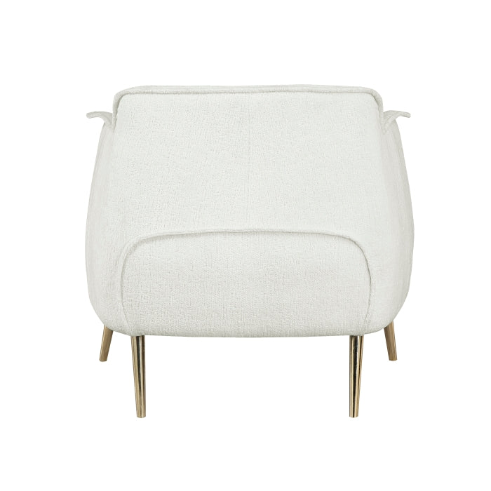 Rachael White Accent Chair