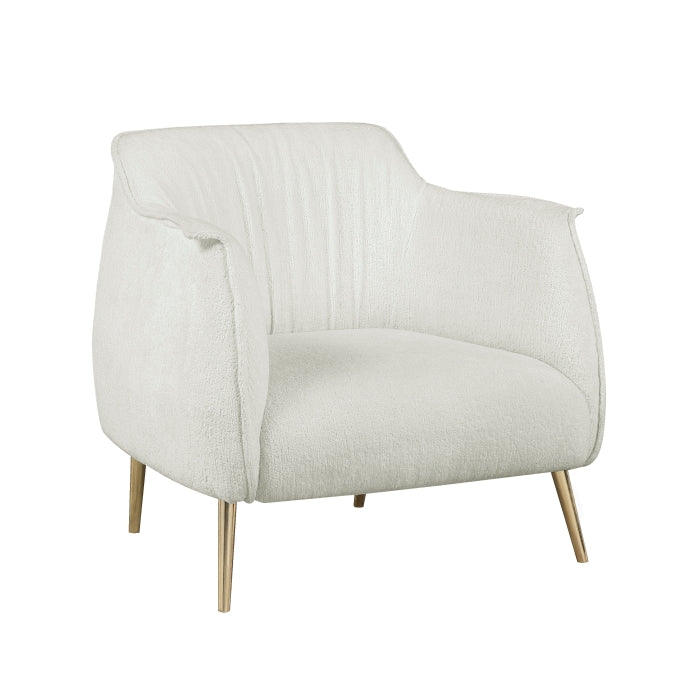 Rachael White Accent Chair