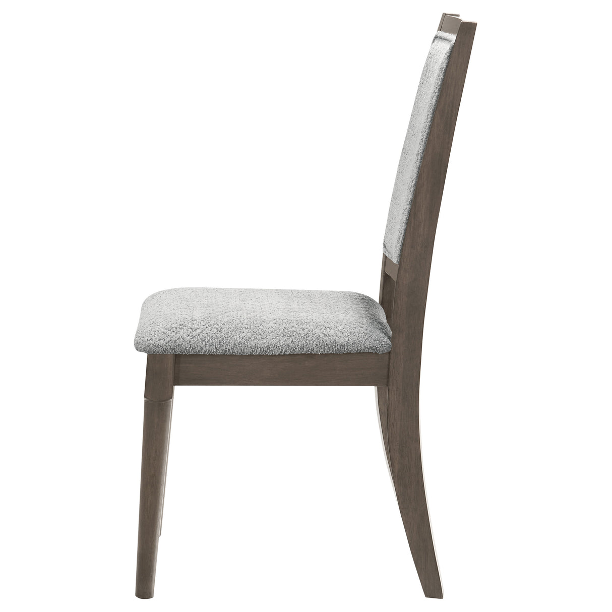 Onslow Dark Brown Upholstered Dining Side Chair (Set Of 2)