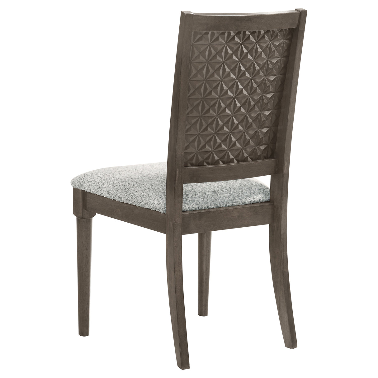 Onslow Dark Brown Upholstered Dining Side Chair (Set Of 2)