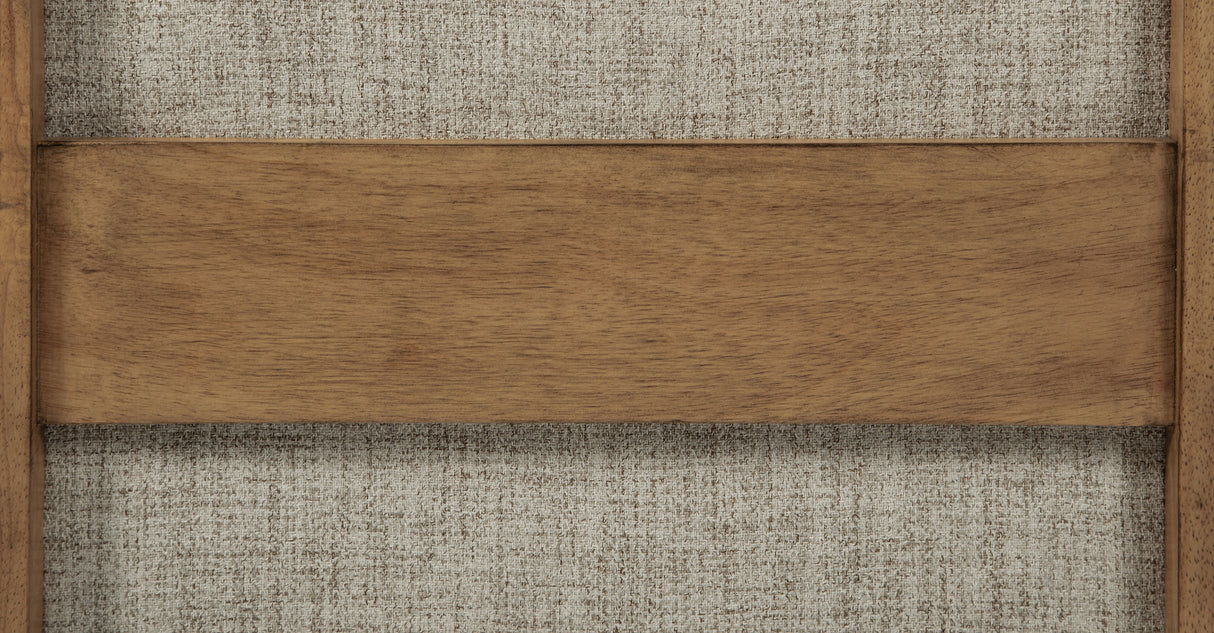 Bruner Natural Brown Upholstered Dining Side Chair (Set Of 2)