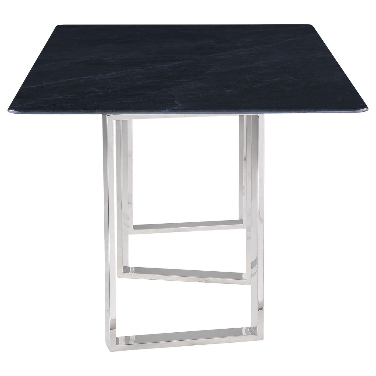 Desden Grey Marble 79-Inch Rectangular Sintered Stone Dining Table