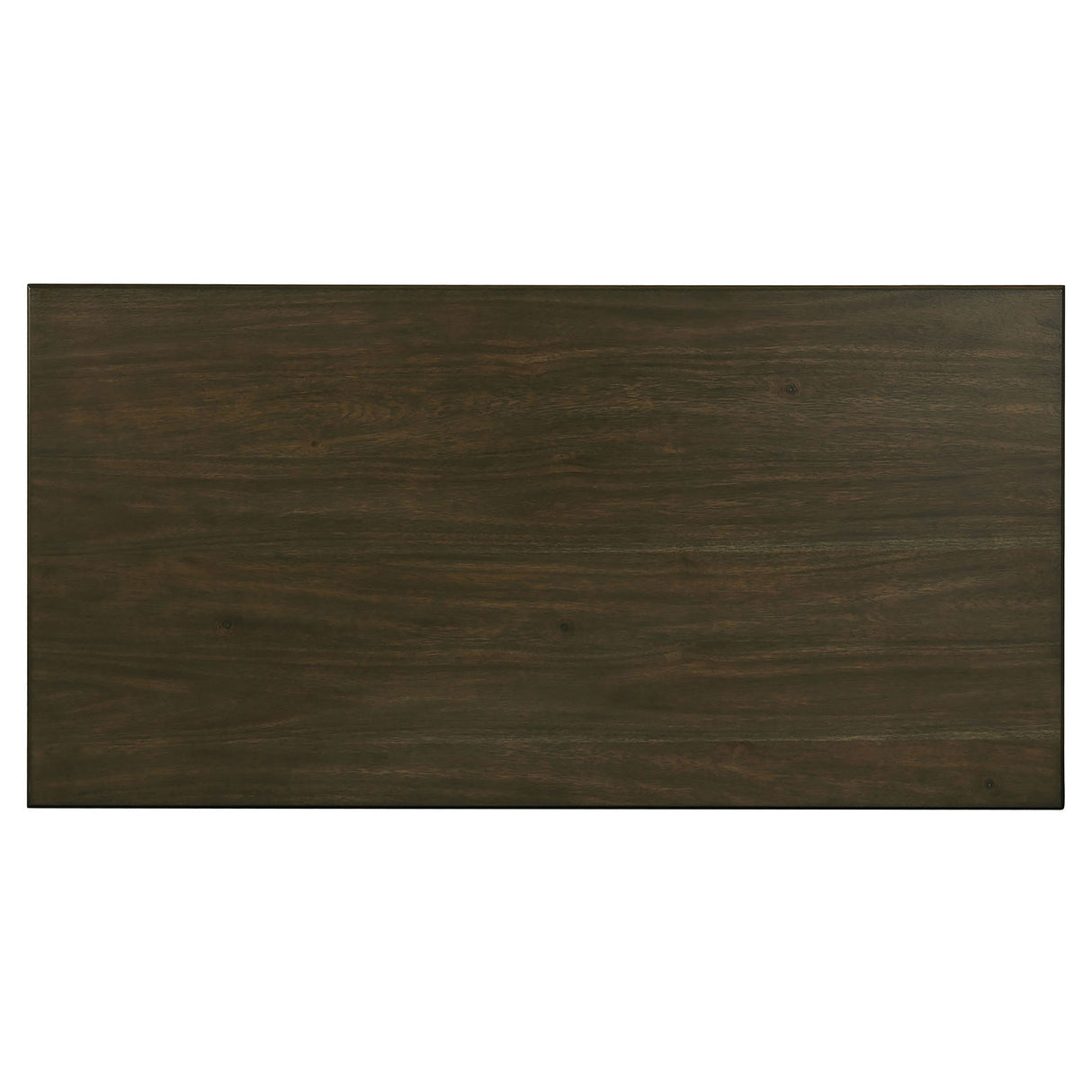 Kingman Distressed White 6-Piece Rectangular Dining Set Espresso And