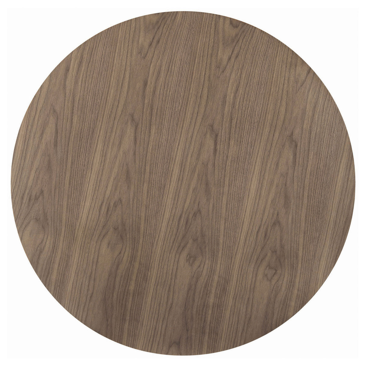 Cora Round Dining Table Walnut And Black