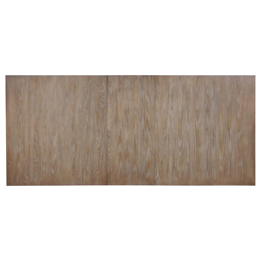 Brockway Barley Brown 104-Inch Extension Leaf Dining Table