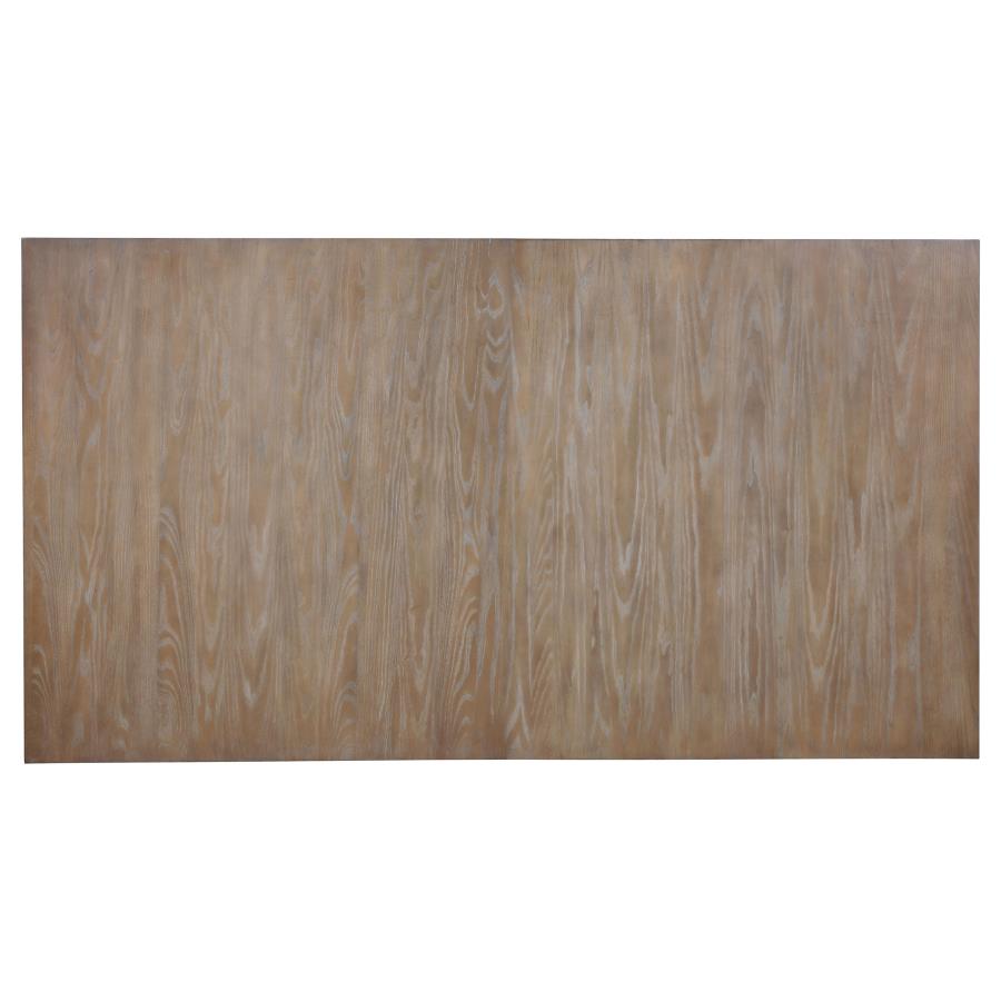 Brockway Barley Brown 104-Inch Extension Leaf Dining Table