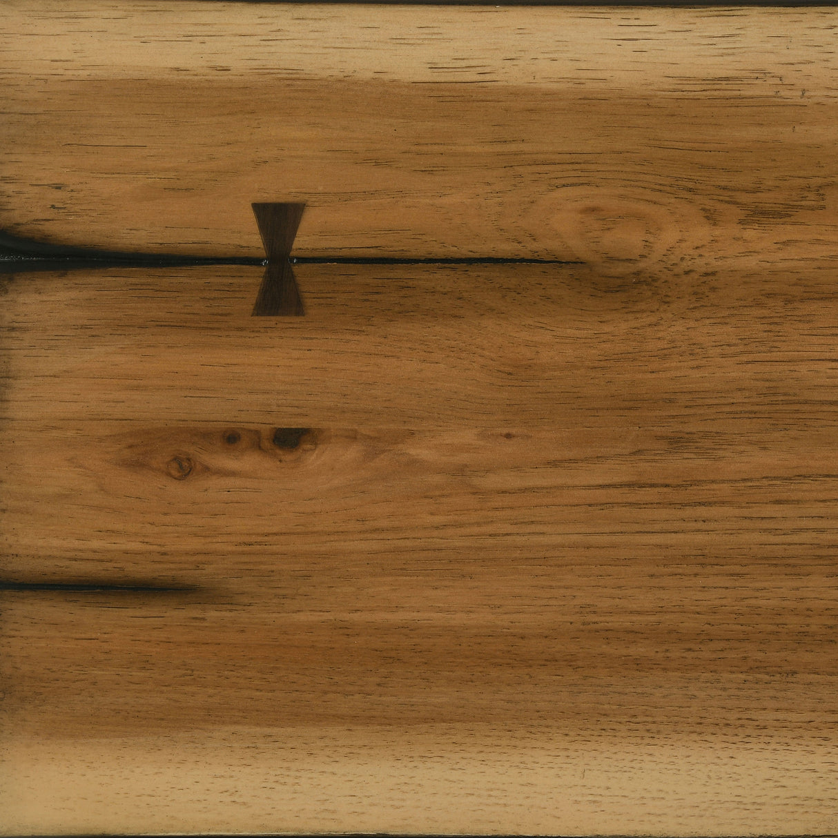 Bexley Live Edge Trestle Dining Table Natural Honey And Espresso