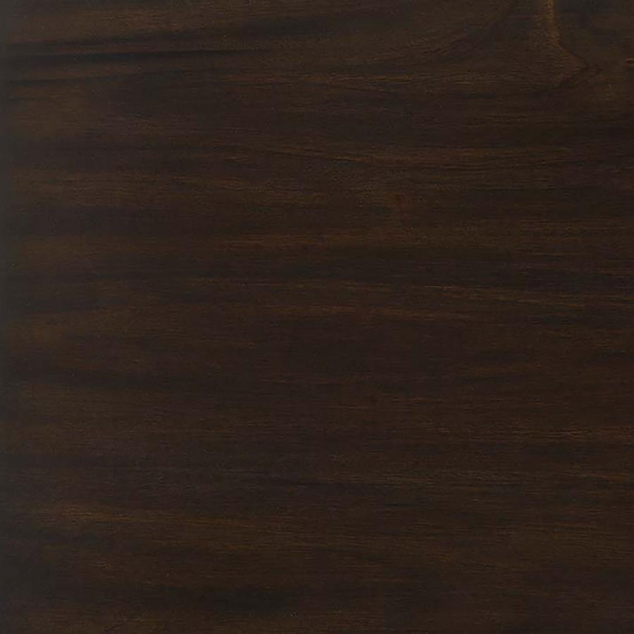 Bexley Live Edge Trestle Dining Table Natural Honey And Espresso