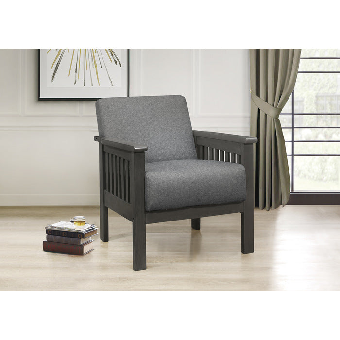 Lewiston Gray Accent Chair