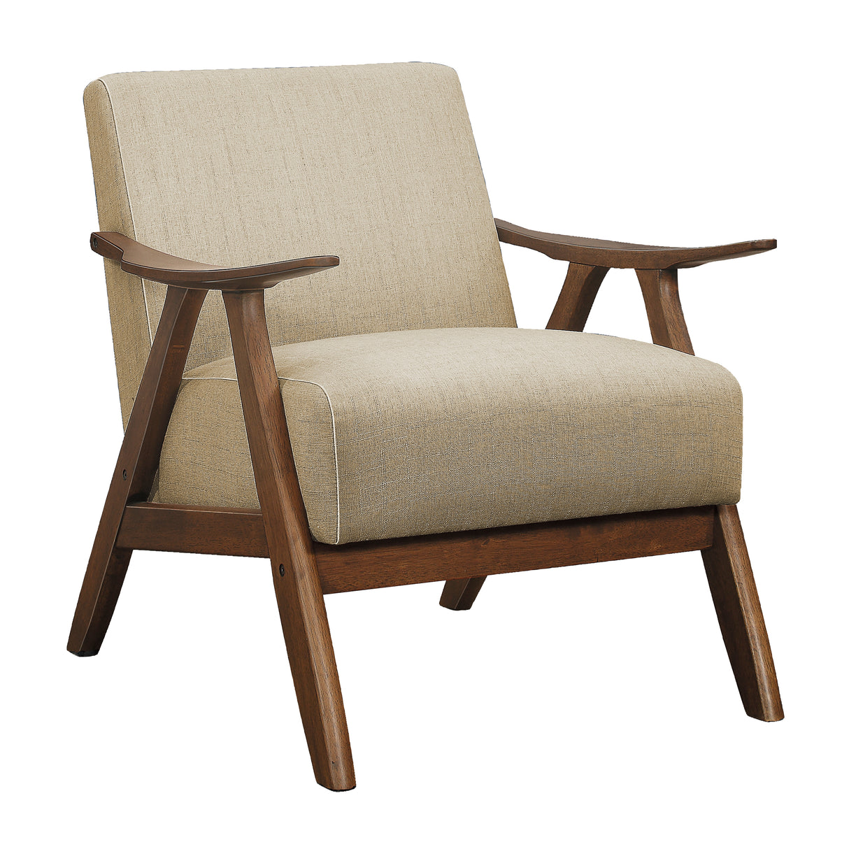 Damala Light Brown Accent Chair