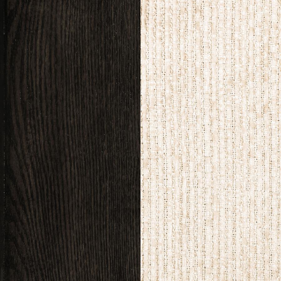 Twyla Upholstered Dining Chairs With Oval Back (Set Of 2) Cream And Dark Cocoa