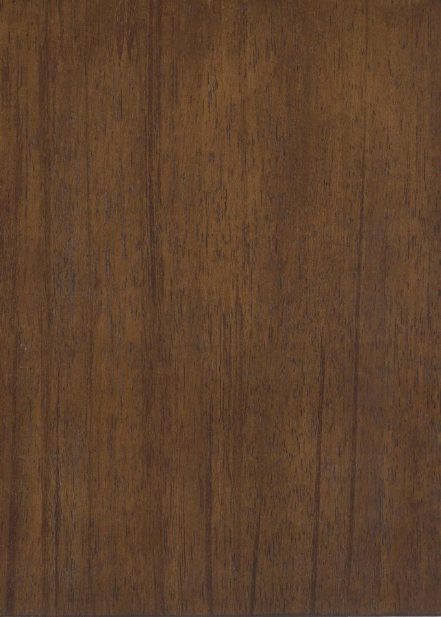 Dewey Upholstered Counter Height Chairs With Footrest (Set Of 2) Brown And Walnut