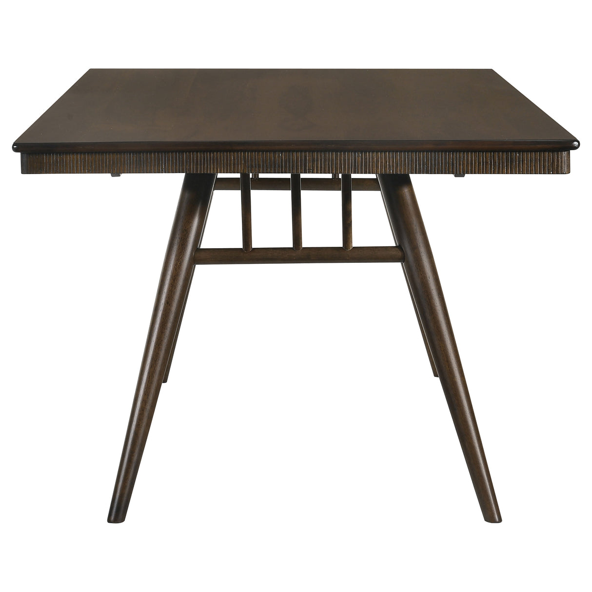 Wes Dark Walnut Rectangular 80-Inch Wood Dining Table