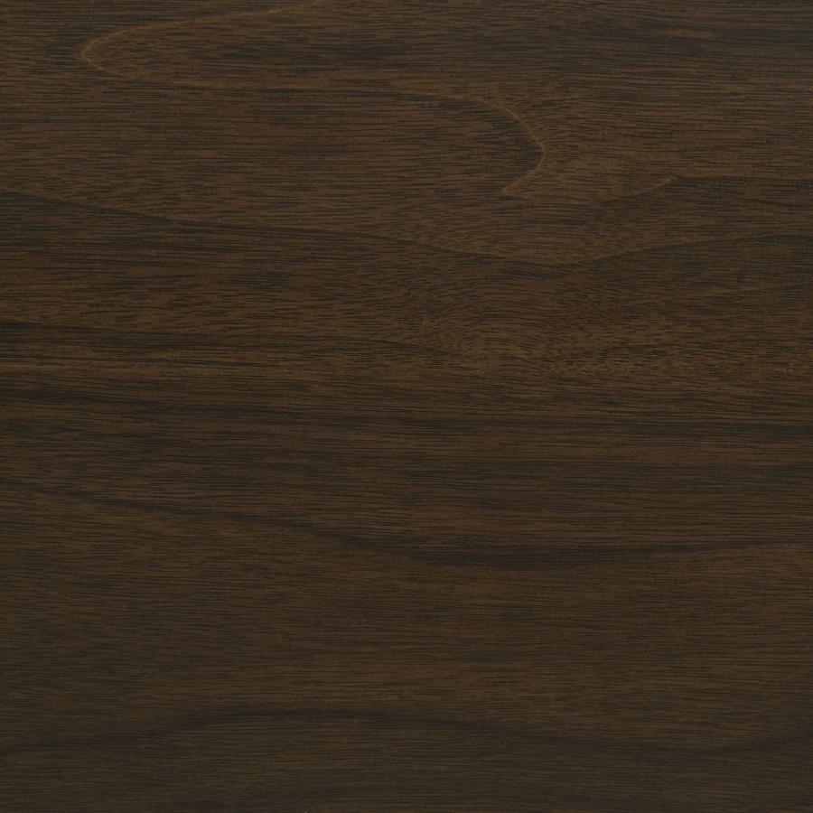 Wes Upholstered Side Chair (Set Of 2) Grey And Dark Walnut